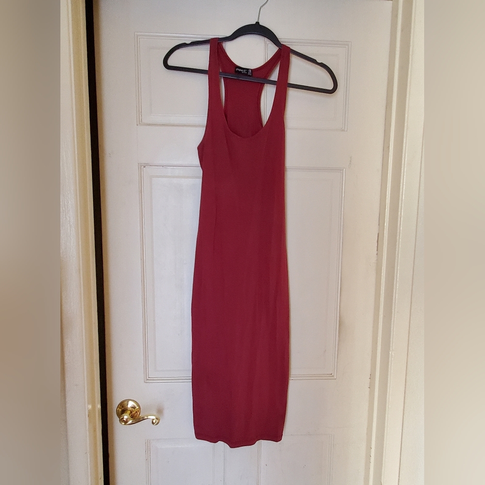 Burgundy Dress size small